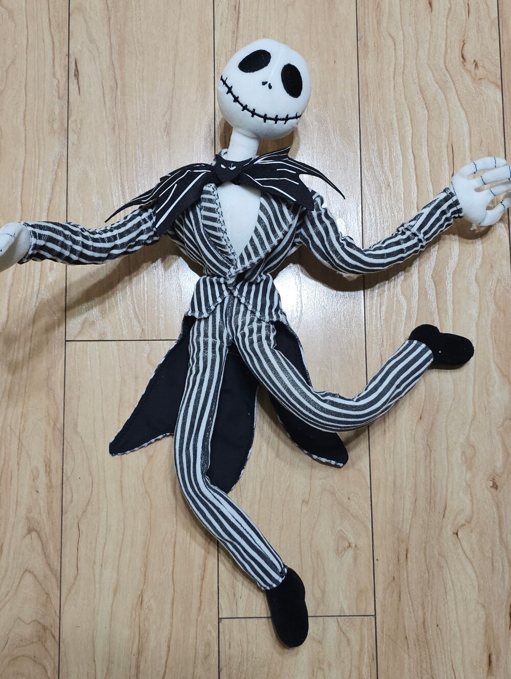Disney Nightmare Before Christmas Jack Skellington Classic Poseable Plush 20"